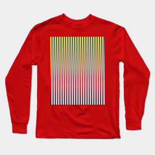 Fire and Snow (Stripes) Long Sleeve T-Shirt